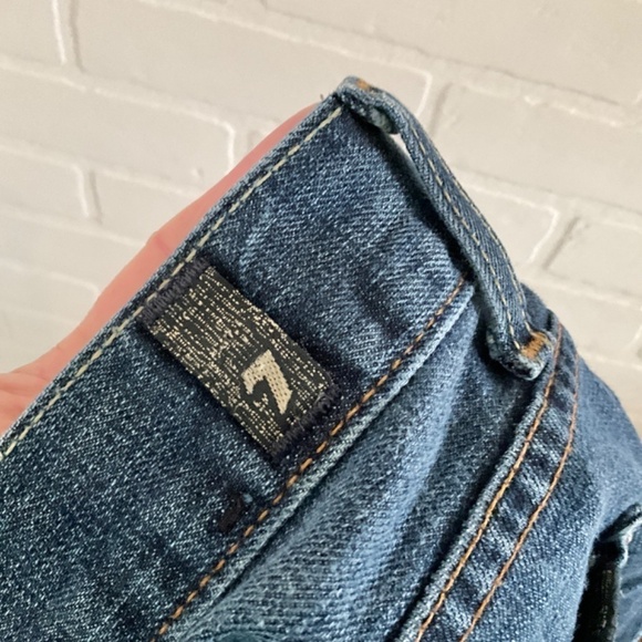 REVOLVE x 7 for all Mankind Men’s Denim jeans Standard Medium/Dark wash 34 - Picture 13 of 16